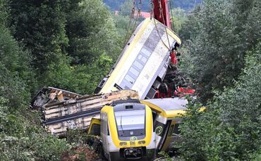 Nach dem Zugunglück in Oberschwaben