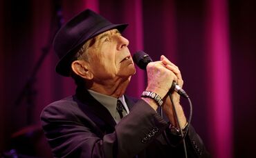 Leonard Cohen 1934-2016 Canadian Singer