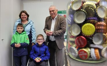 100 Tonnen Kronkorken