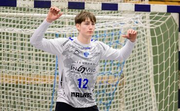 Benedikt Starkloff und die U19 des TVB zeigten gegen Pforzheim eine starke Leistung.