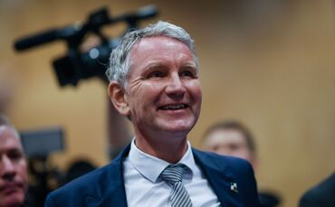 AfD-Wahlkampf mit Höcke in Reutlingen