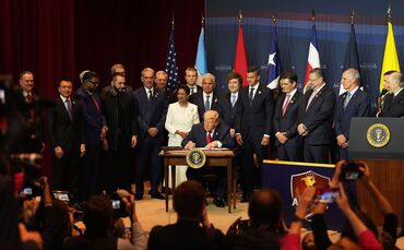 Trump empfängt Regierungschefs aus Lateinamerika und Karibik