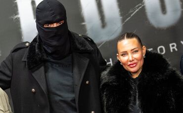 Haftbefehl (bürgerlich Aykut Anhan) und seine Frau Nina Anhan