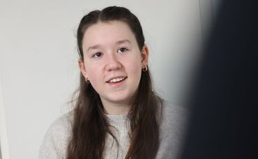 Jule Bauer (15) wird im September über den Atlantik fliegen.