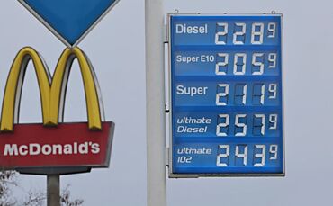 Big Mac essen oder Diesel tanken? Beides ist nicht gerade billig.