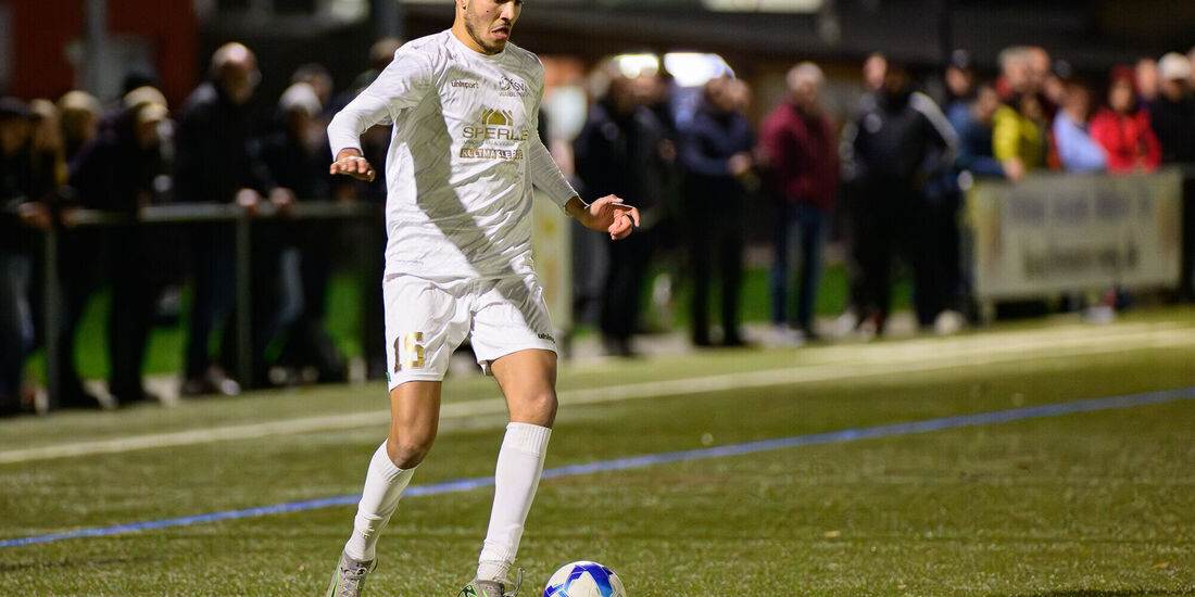 Winterneuzugang Nabil Mouhssine traf doppelt für den FSV Waiblingen.