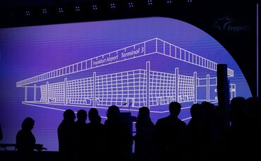 Eröffnung Terminal 3 am Frankfurter Flughafen
