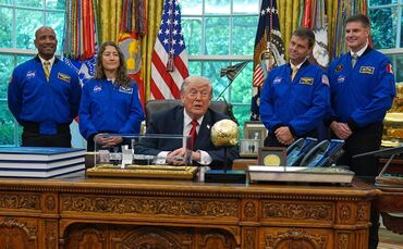 Trump empfängt NASA-Astronauten