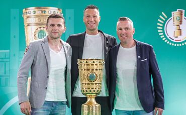 DFB-Pokal Handover-Zeremonie vor dem Finale