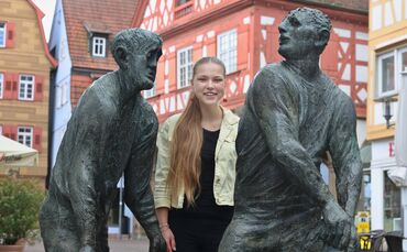 Der finnischen Austausschülerin Adeliine Suits gefällt es in Waiblingen gut.