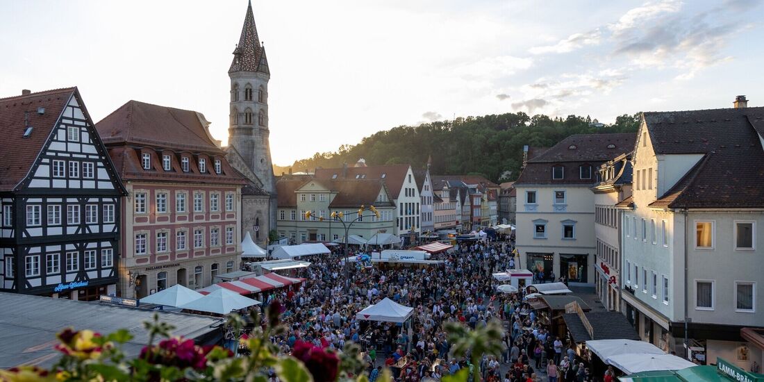 Das Stadtfest in Gmünd lockt viele Besucher in die Innenstadt. (Archivbild)