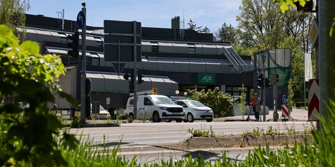 AOK-Kreuzung beim Alten Postplatz in Waiblingen (Archivfoto).