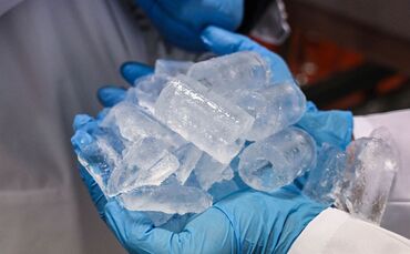 Eiswürfelproduktion