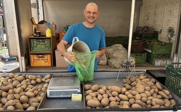 Wie die weitere Kartoffelernte ausfällt, wenn es weiter so heiß bleibt, ist noch nicht abzusehen. Aktuell seien jetzt schon Einb
