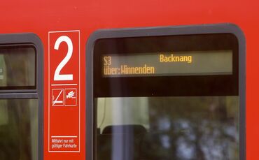 In der S-Bhn kommt es zu Behinderungen