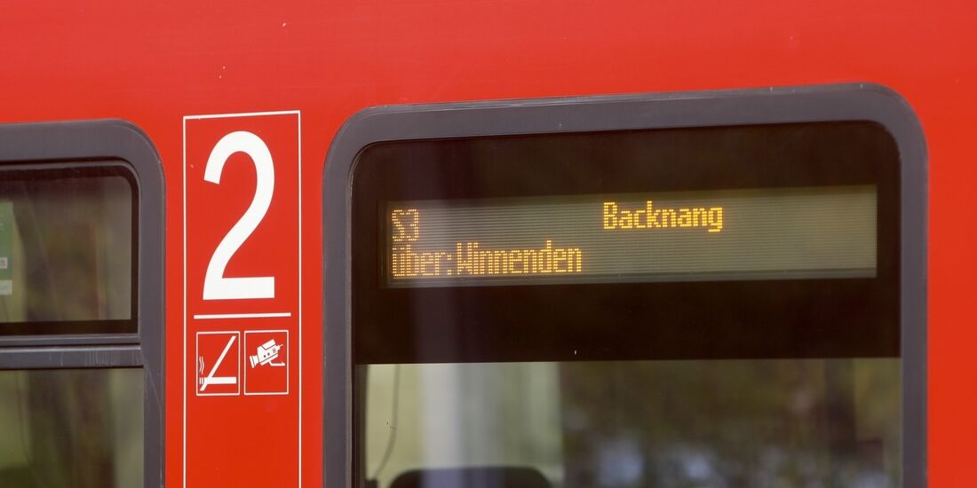 In der S-Bhn kommt es zu Behinderungen
