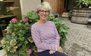 Petra Klein besuchte uns in der Fellbacher Pop-up-Redaktion im Weingut Heid.