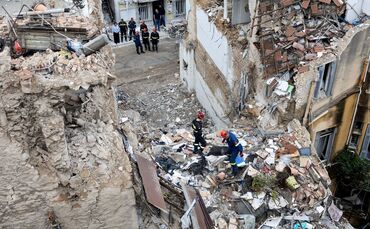 Explosion in Griechenland
