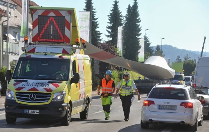 Rotorblatt Windpark Goldboden Schorndorf Schlichten Transport_0