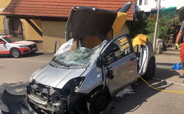 Unfall Auenwald