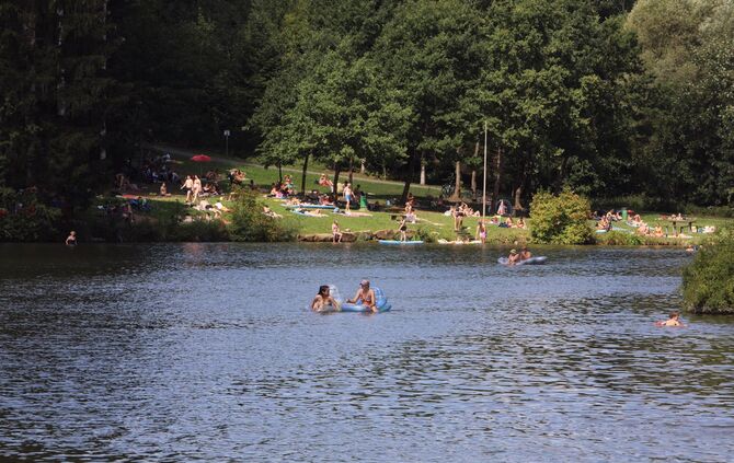 Eisenbachsee Alfdorf Sonntag 16.08.