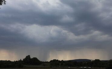Gewitter Wolken Regen Sturm Wetter Symbol Symbolbild symbolfoto