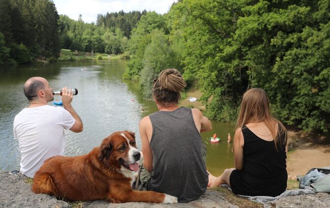Eisenbachsee am Samstag