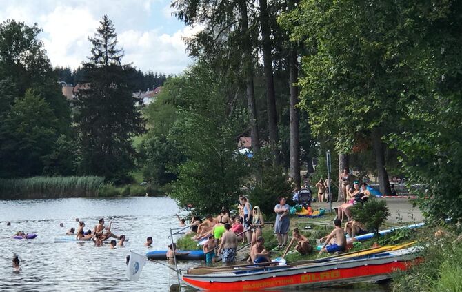 Ebnisee Kaisersbach Sonntag 16.08.