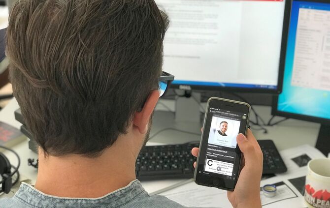 Maskenverweigerer Chat Telegram Corona Roth