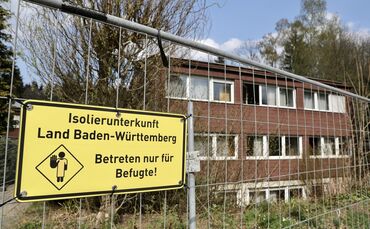 Isolierunterkunft in Althütte-Sechslberg.