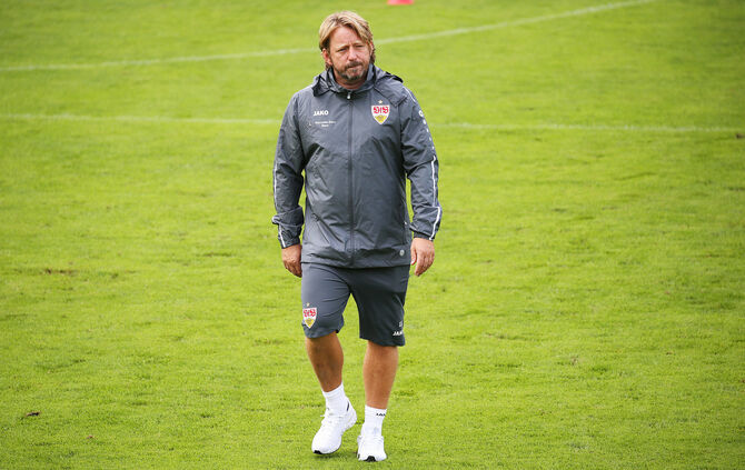 Fußball VfB Stuttgart Trainingslager