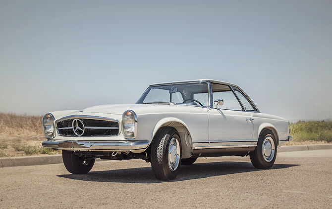 Mercedes Benz 230 SL gestohlen Pressebild Symbol_0