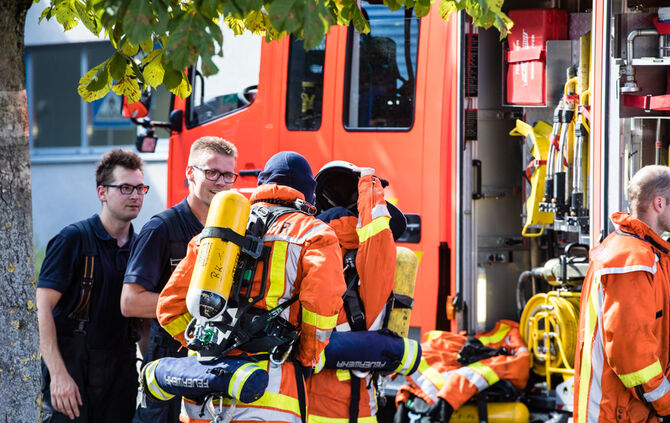 Feuerwehreinsatz bei Stoba - Produktionshalle geräumt - Bild 11_2