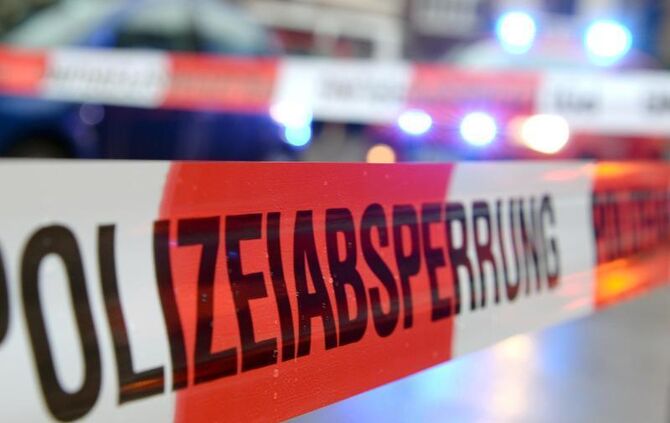 Polizeiabsperrung