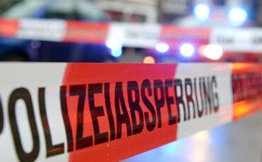 Polizeiabsperrung
