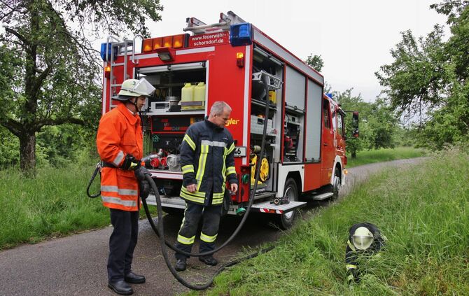 Tierischer Einsatz fÃ¼r die Feuerwehr Schorndorf-Haubersbronn - Katze_3