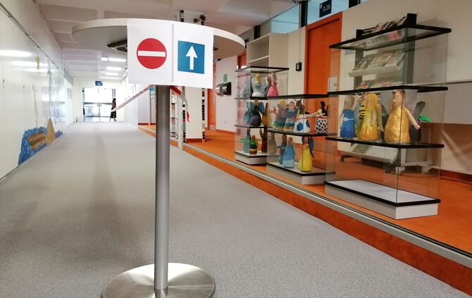 Limes-Gymnasium Einbahnstraße