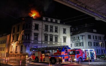 Esslingen: Dachstuhlbrand loest Grosseinsatz aus