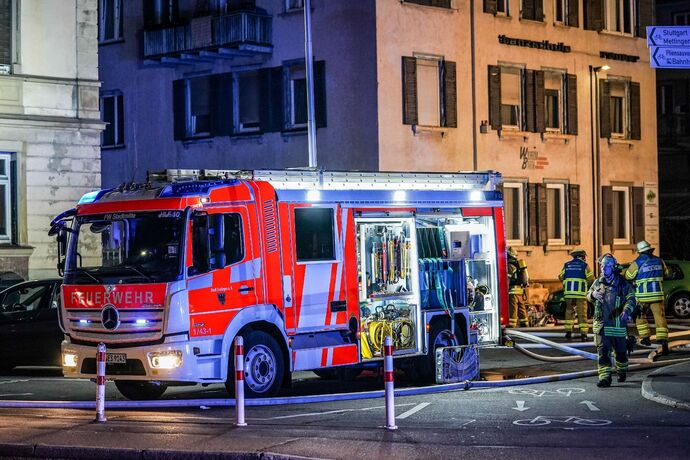 Esslingen: Dachstuhlbrand loest Grosseinsatz aus
