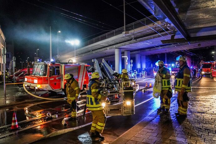 Esslingen: Dachstuhlbrand loest Grosseinsatz aus