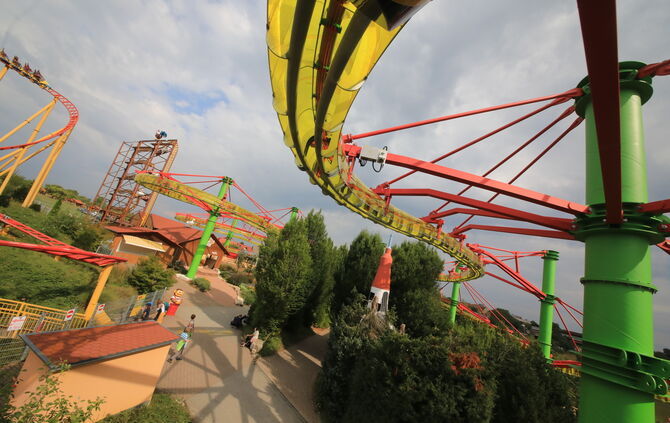 Hummel Brummel Schwaben Park Kaisersbach Achterbahn