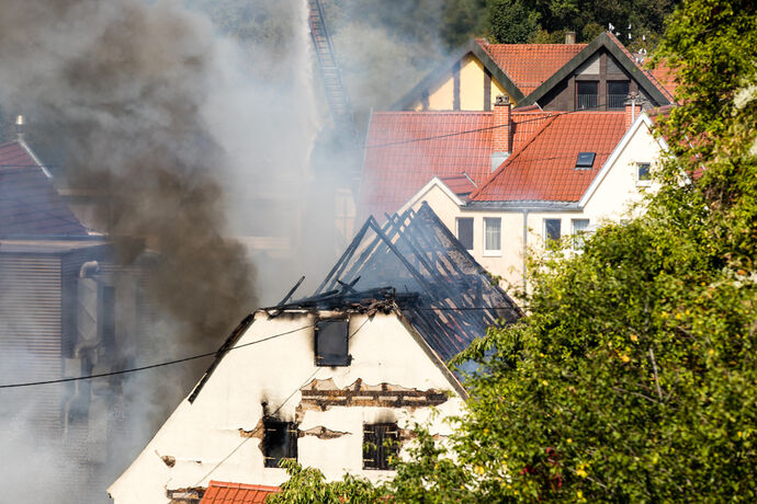 Grossbrand in Backnang, 19.09.2020.