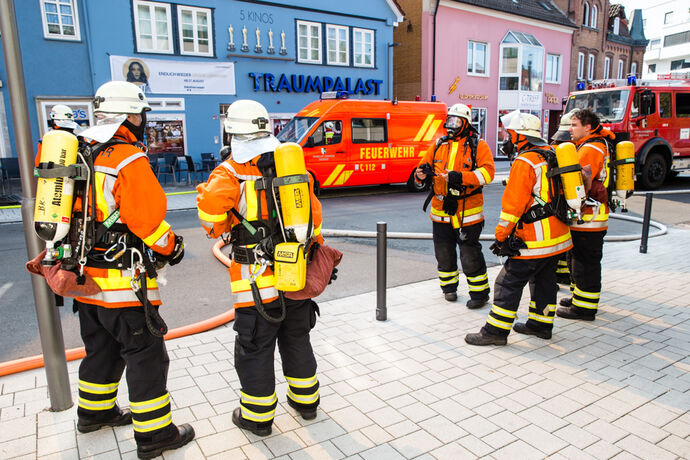 Grossbrand in Backnang, 19.09.2020.