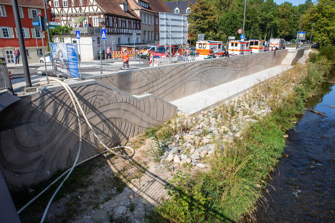 Grossbrand in Backnang, 19.09.2020.