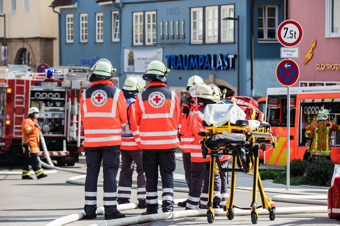 Grossbrand in Backnang, 19.09.2020.