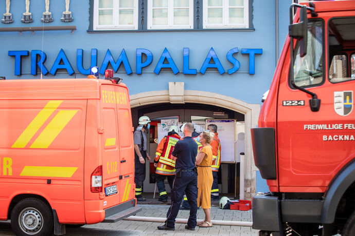 Grossbrand in Backnang, 19.09.2020.