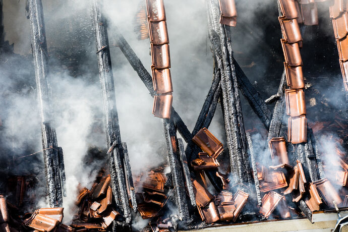 Grossbrand in Backnang, 19.09.2020.