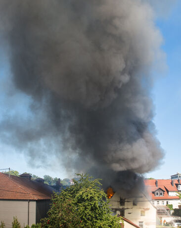 Grossbrand in Backnang, 19.09.2020.