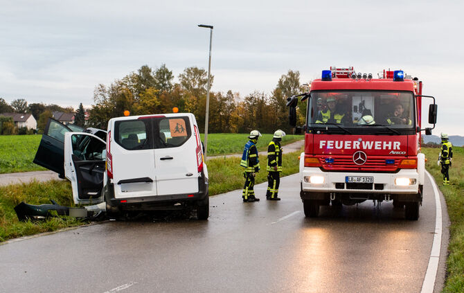 Kleinbus mit Kindern an Bord gerät auf Gegenfahrbahn - Bild 02_14