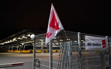 Stuttgart: Streik in der Landeshauptstadt - Strassenbahnen und Busse bleiben heute stehen